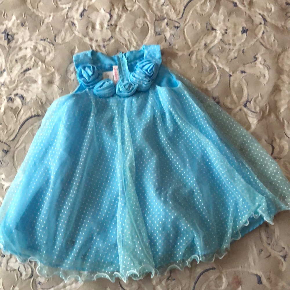 Blue dress